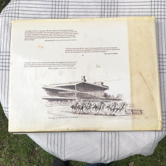 Classic Lines A Gallery of the Great Thoroughbreds 1975 1st Edition Signed - Picture 6 of 7